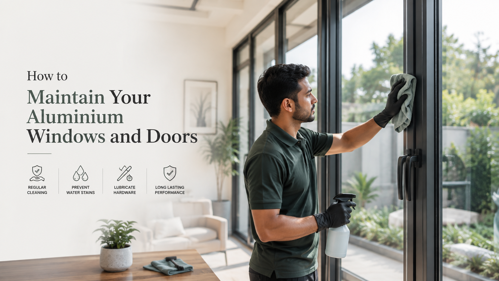 How to Maintain Your Aluminium Windows and Doors